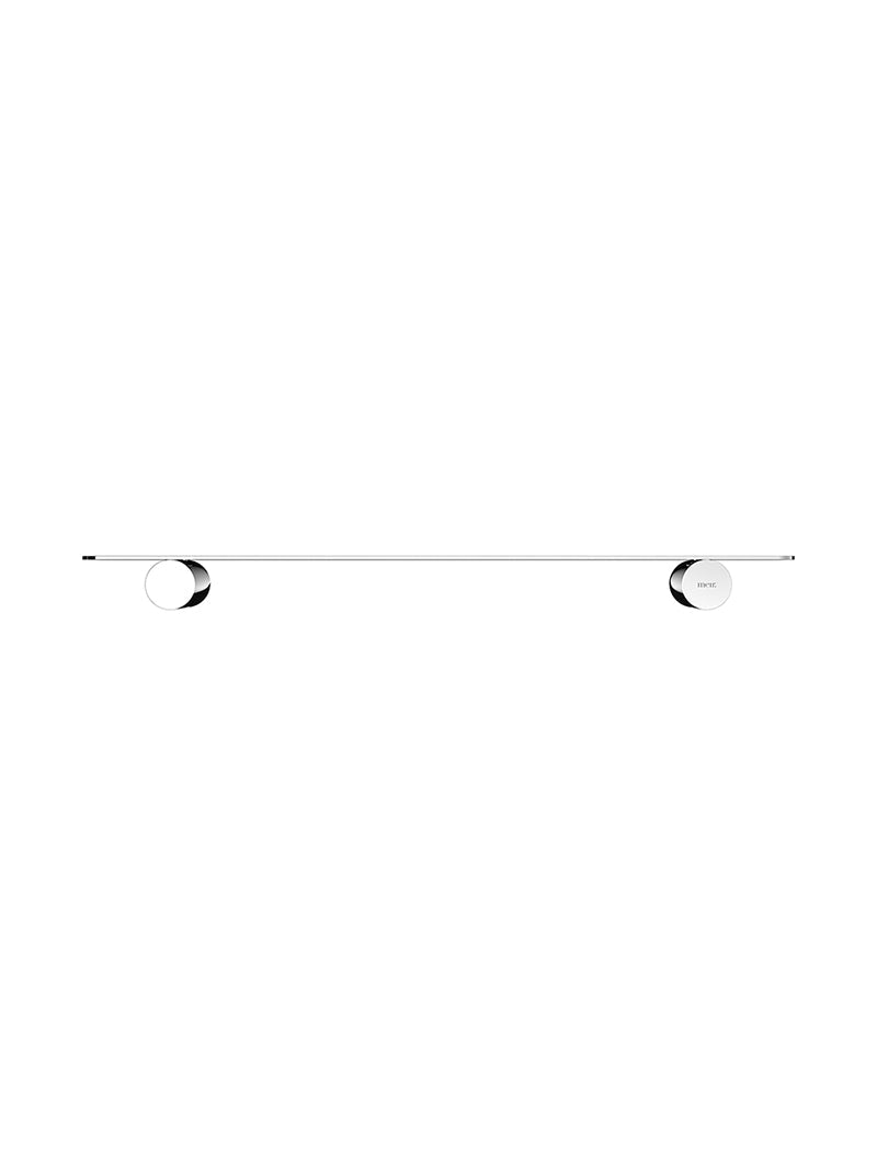 Meir Curvaé Shower Shelf 400mm Polished Chrome
