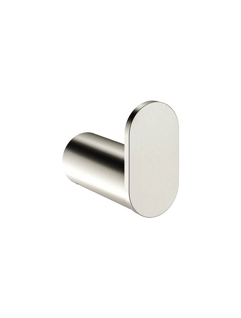 Meir Curvaé Single Robe Hook PVD Brushed Nickel