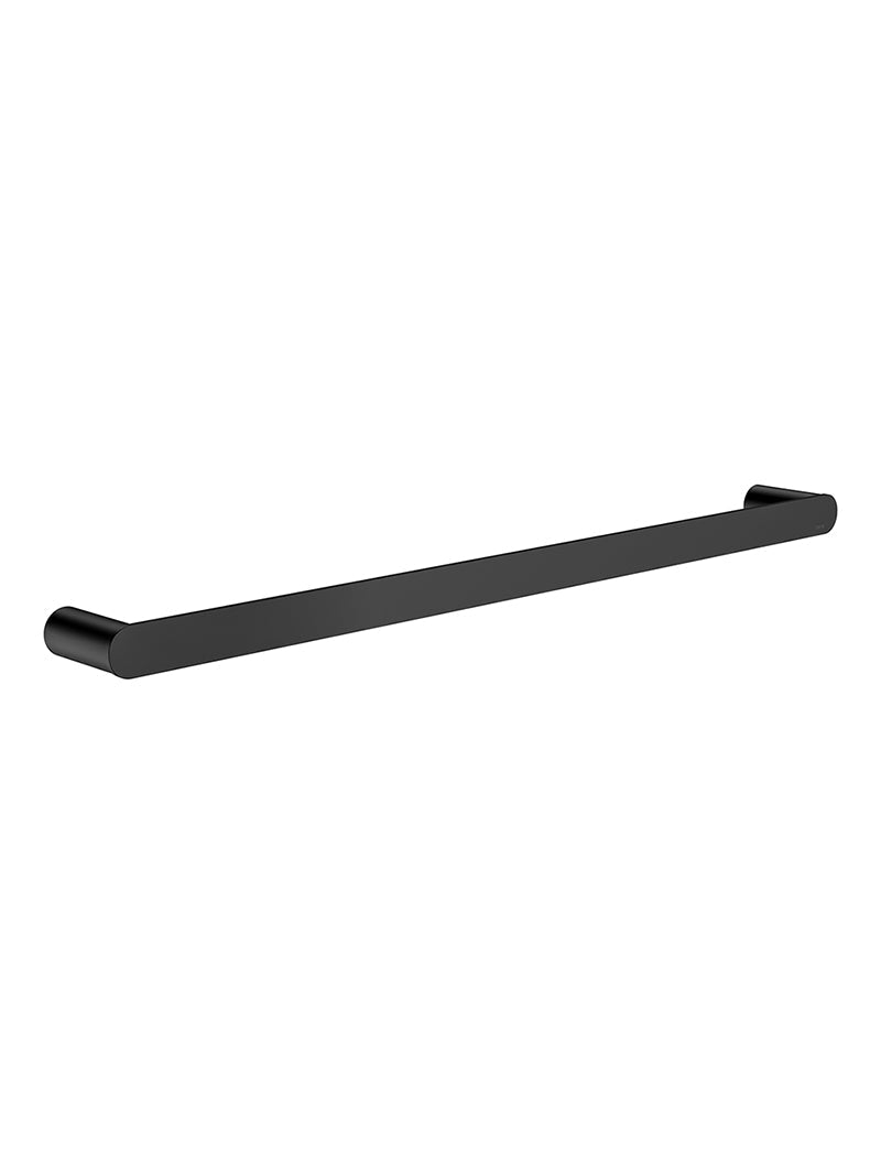 Meir Curvaé Single Towel Rail 600mm Matte Black