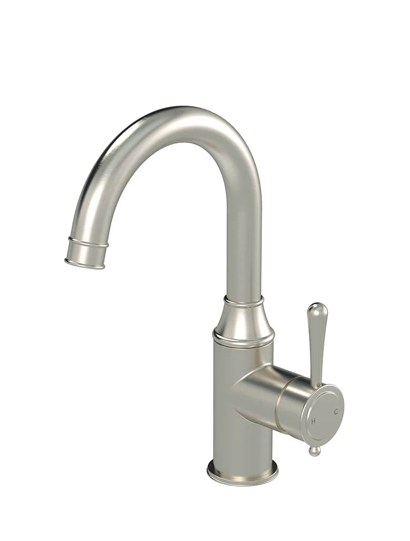 Meir Harrington Tall Basin Mixer PVD Brushed Nickel
