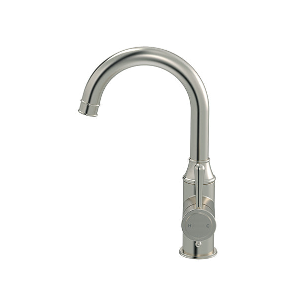 Meir Harrington Tall Basin Mixer PVD Brushed Nickel
