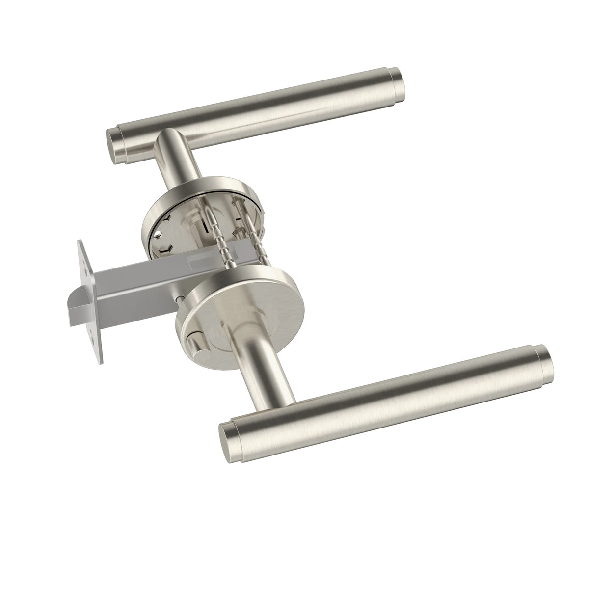 Meir Öppen Brushed Lever Door Handle Privacy
