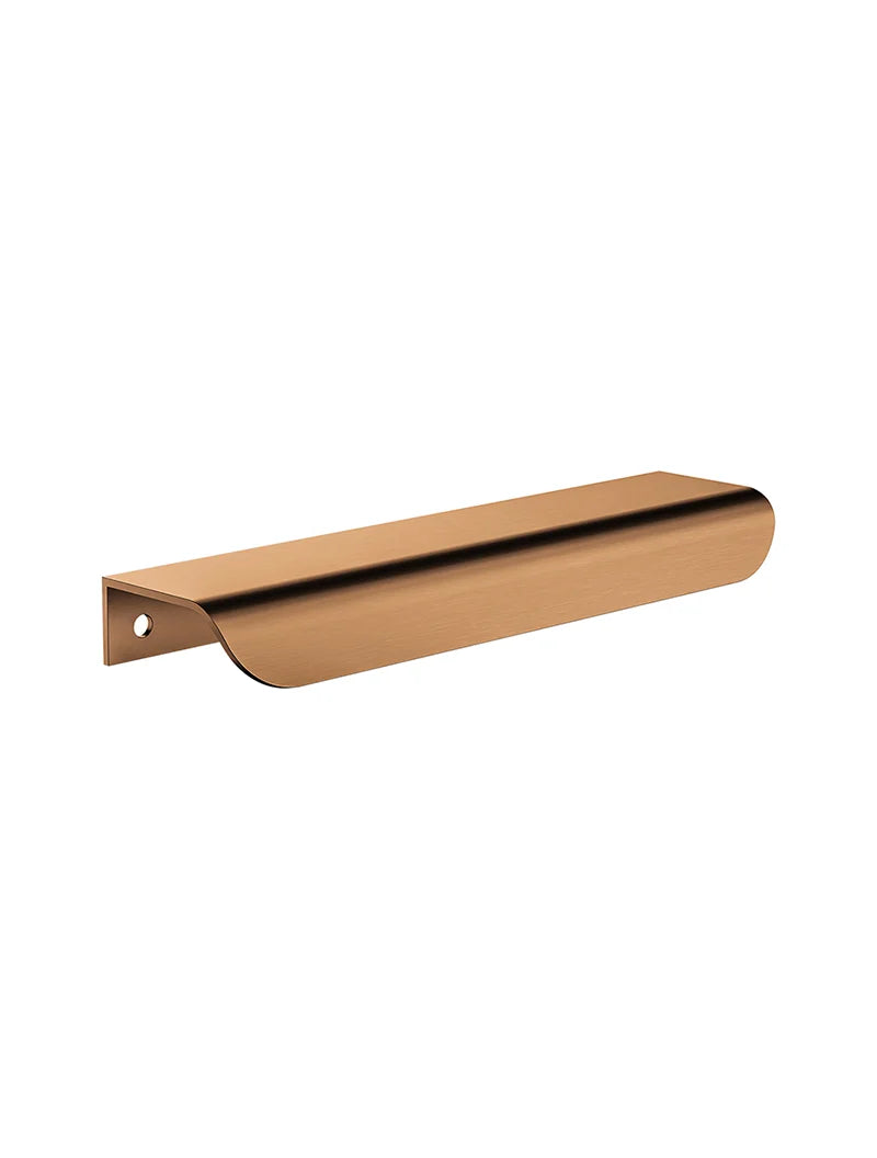 Meir Öppen Edge-Pull 150mm Cabinet Handle Lustre Bronze