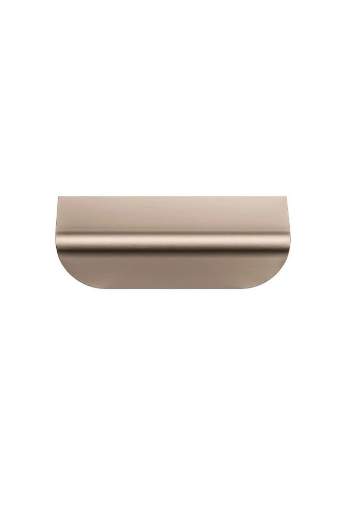 Meir Öppen Edge-Pull 75mm Cabinet Handle PVD Champagne