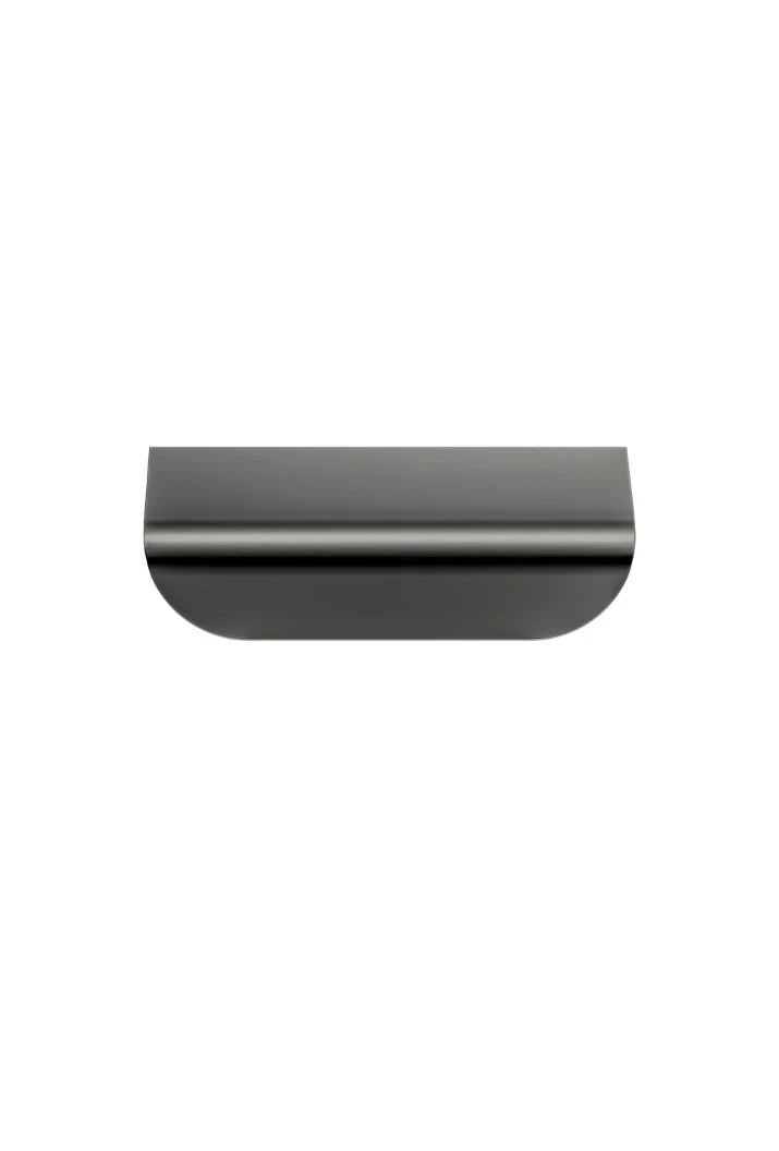 Meir Öppen Edge-Pull 75mm Cabinet Handle Shadow Gunmetal