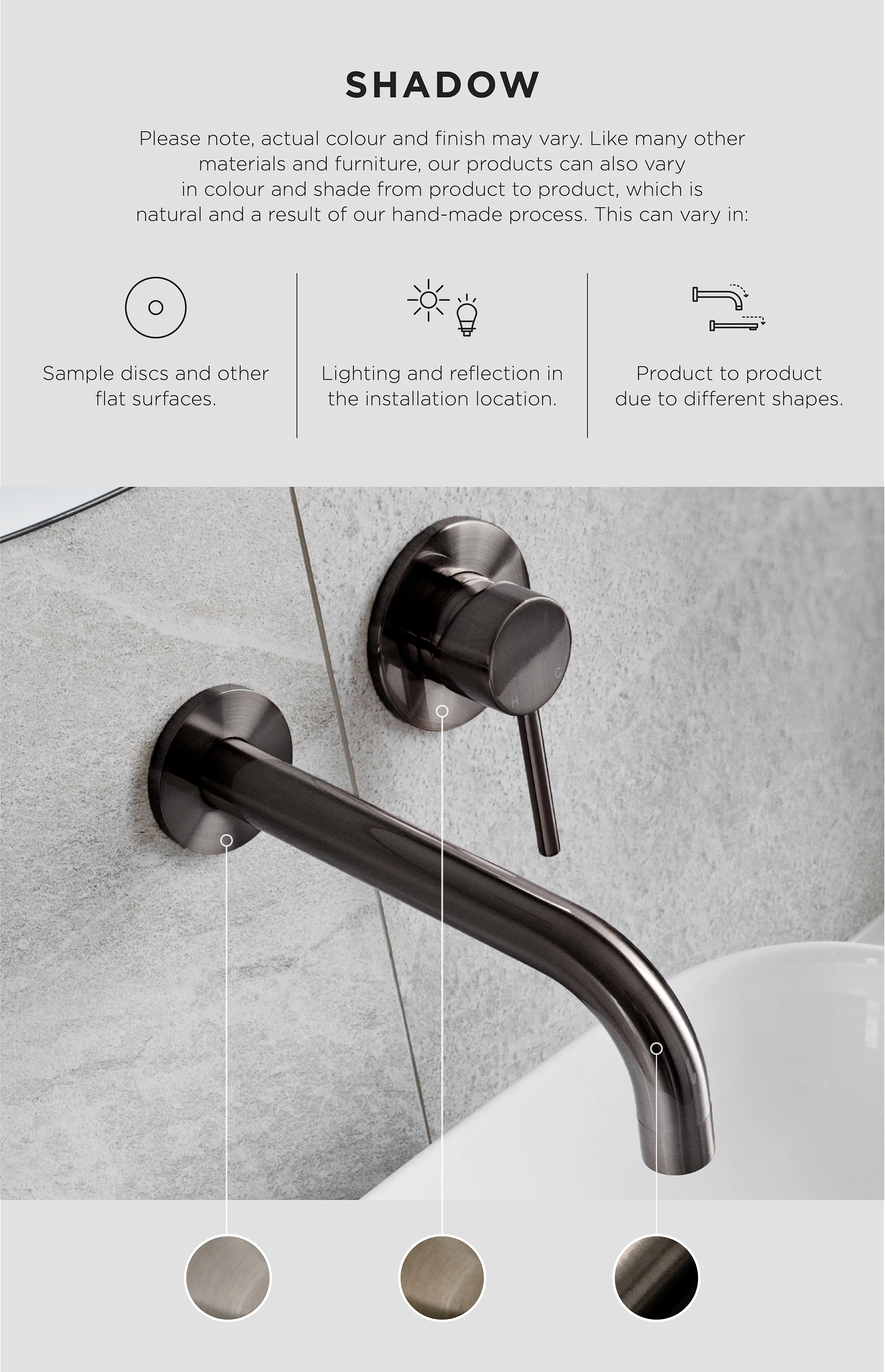 Meir Öppen T-Pull Cabinet Handle Linear Knurled Shadow Gunmetal