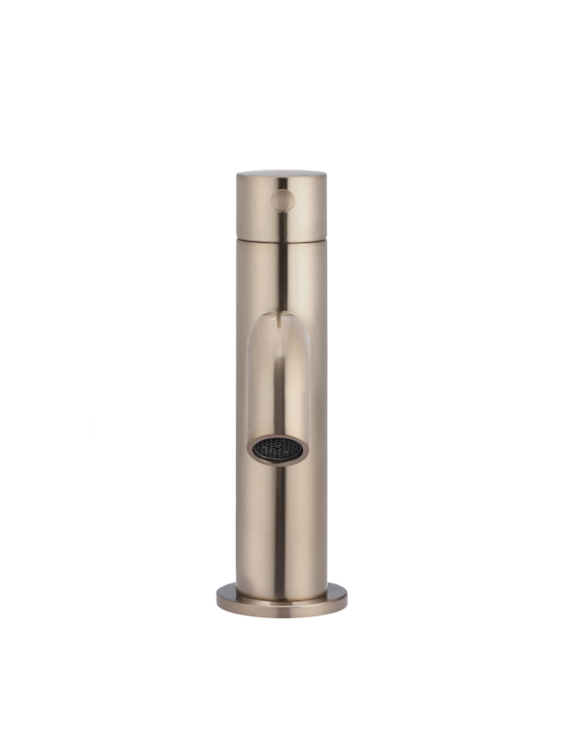 Meir Piccola Basin Mixer Tap Champagne