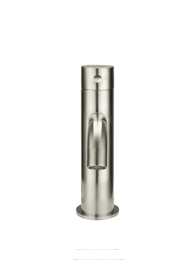 Meir Piccola Basin Mixer Tap PVD Brushed Nickel