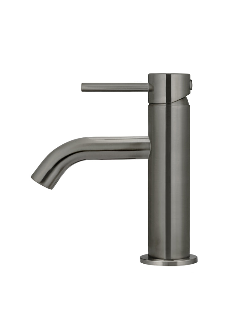 Meir Piccola Basin Mixer Tap PVD Shadow Gunmetal