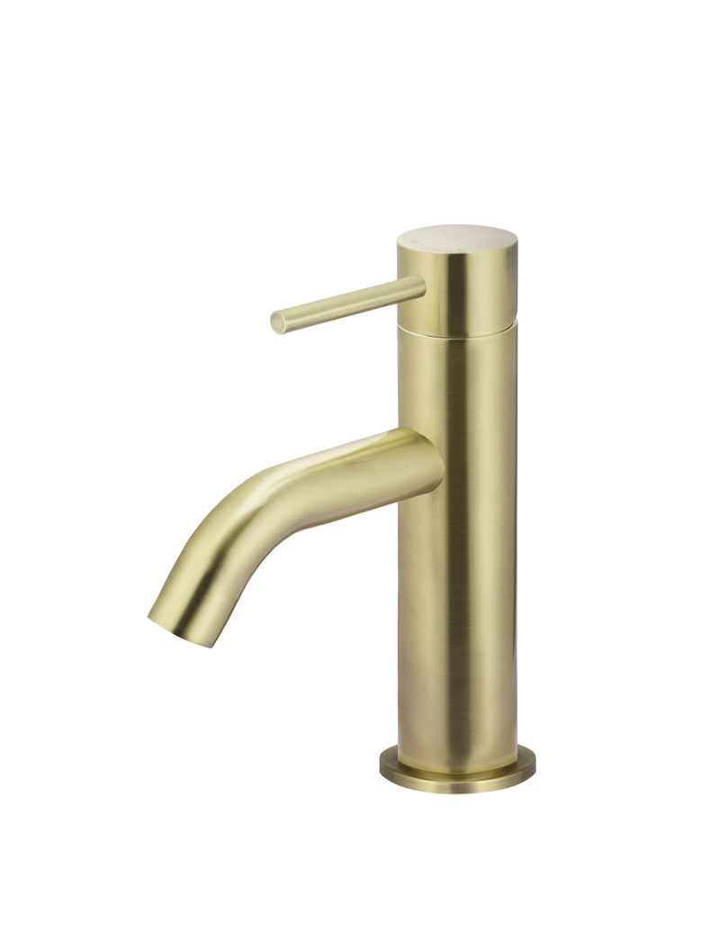 Meir Piccola Basin Mixer Tap PVD Tiger Bronze