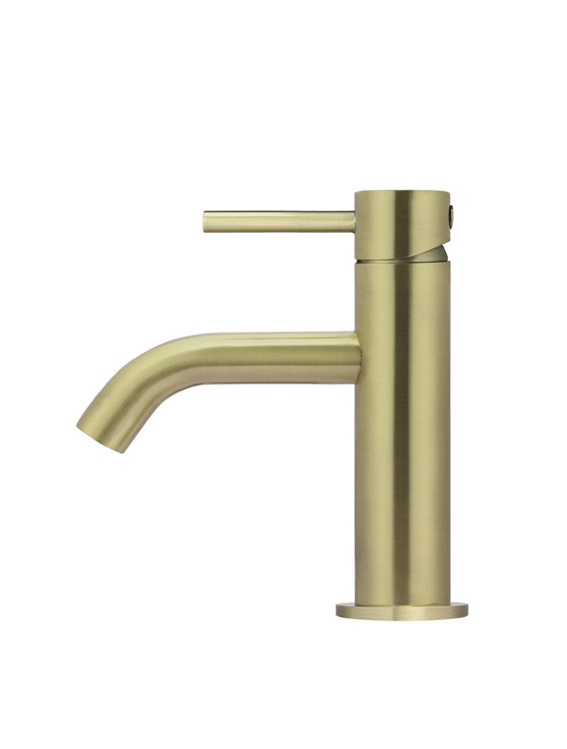 Meir Piccola Basin Mixer Tap PVD Tiger Bronze