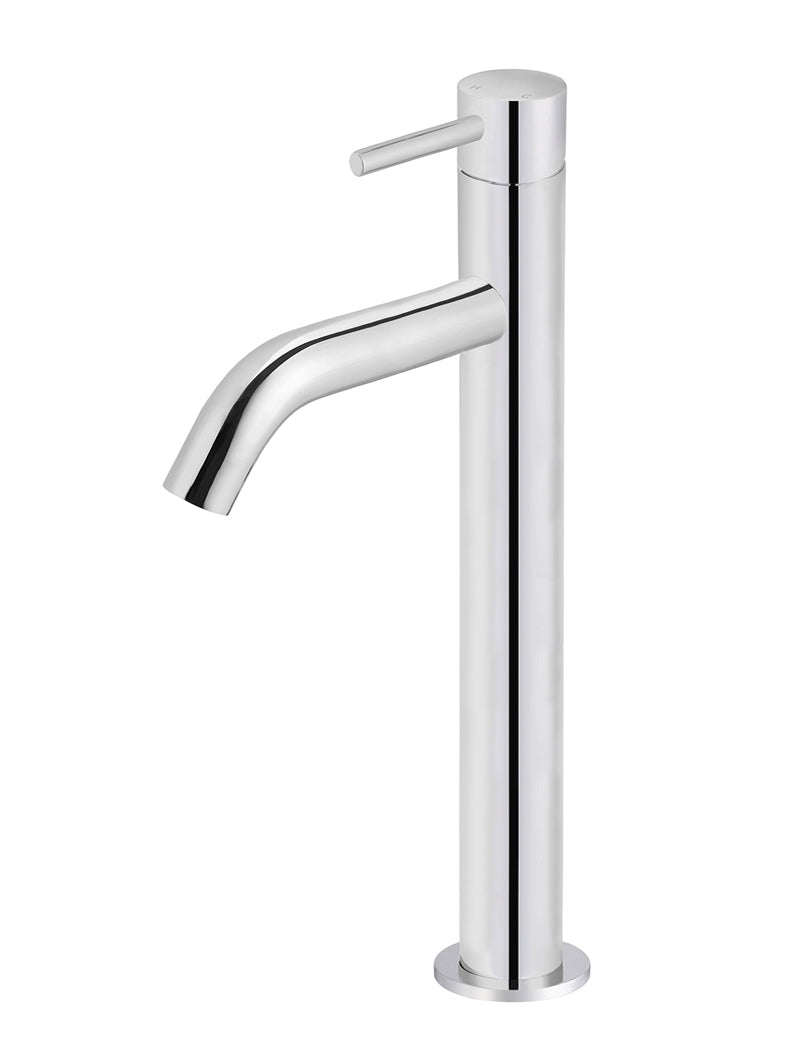 Meir Piccola Tall Basin Mixer Tap Polished Chrome
