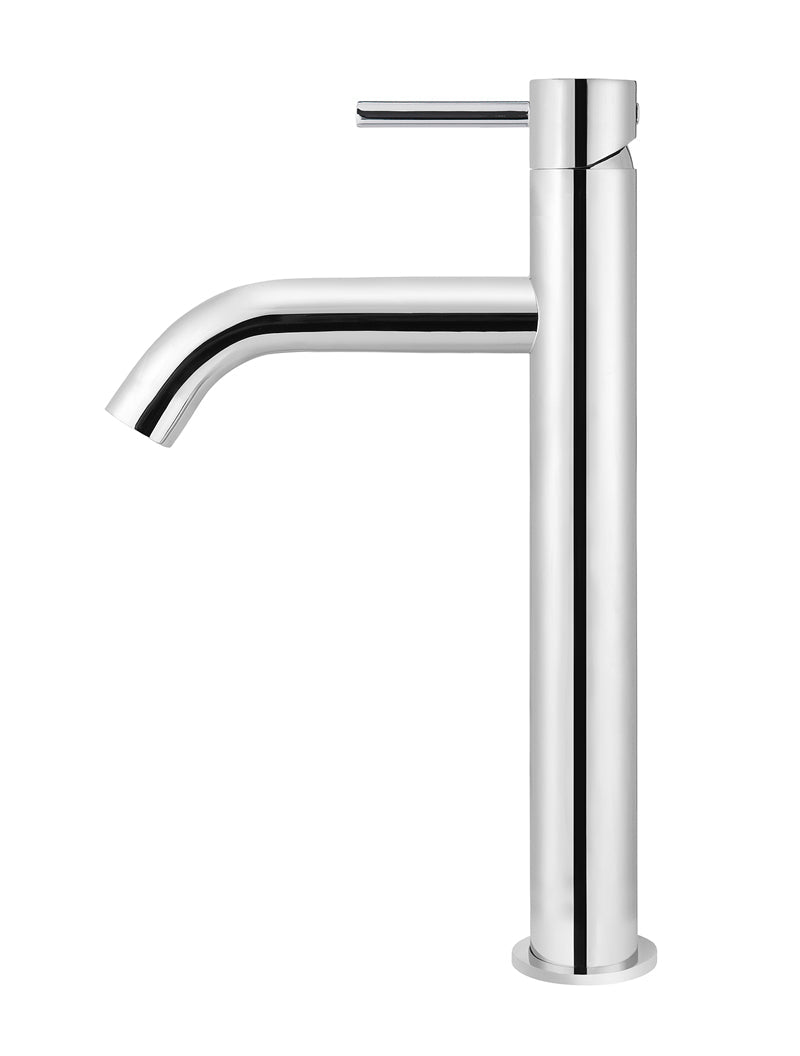 Meir Piccola Tall Basin Mixer Tap Polished Chrome