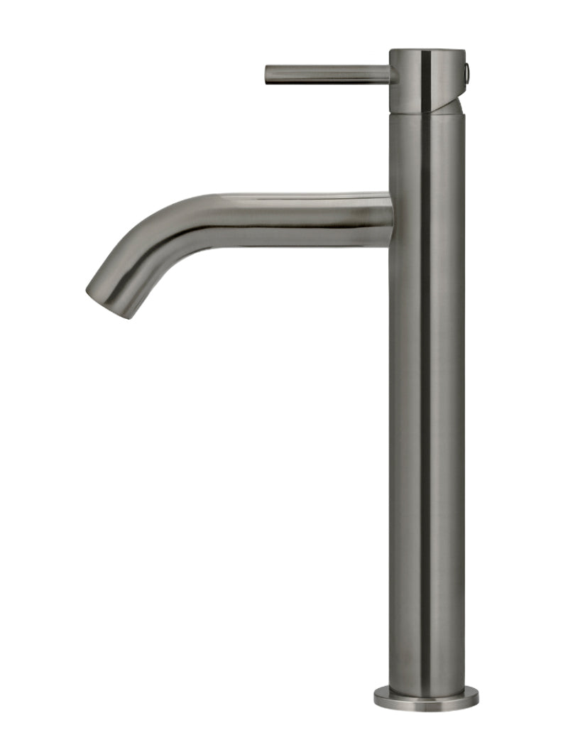 Meir Piccola Tall Basin Mixer Tap Shadow Gunmetal