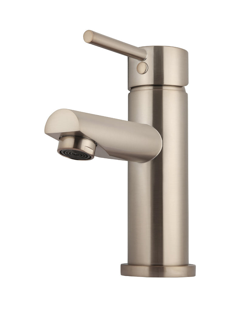 Meir Round Basin Mixer Champagne