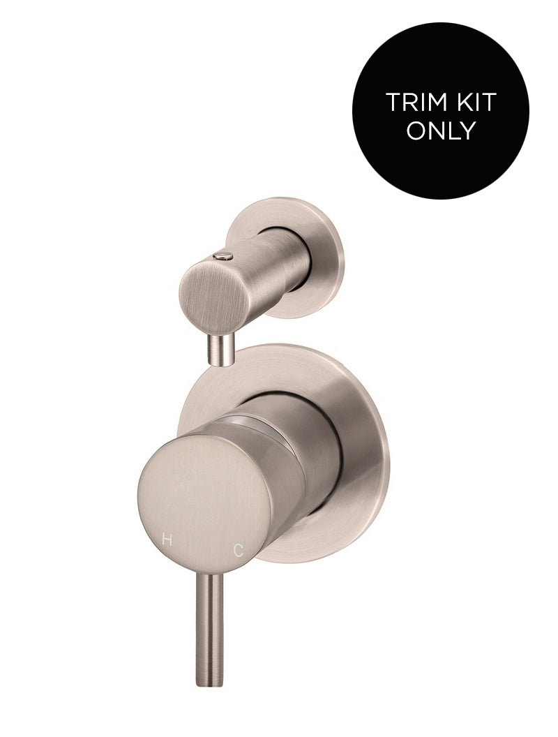 Meir Round Diverter Mixer Trim Kit Champagne