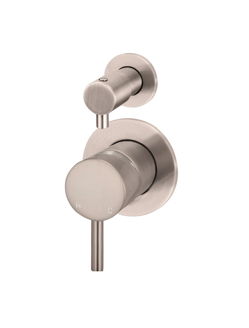 Meir Round Diverter Mixer Trim Kit Champagne
