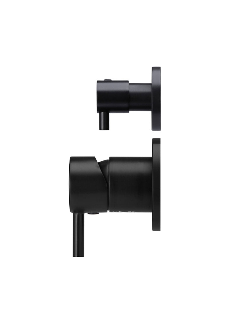Meir Round Diverter Mixer Trim Kit Matte Black