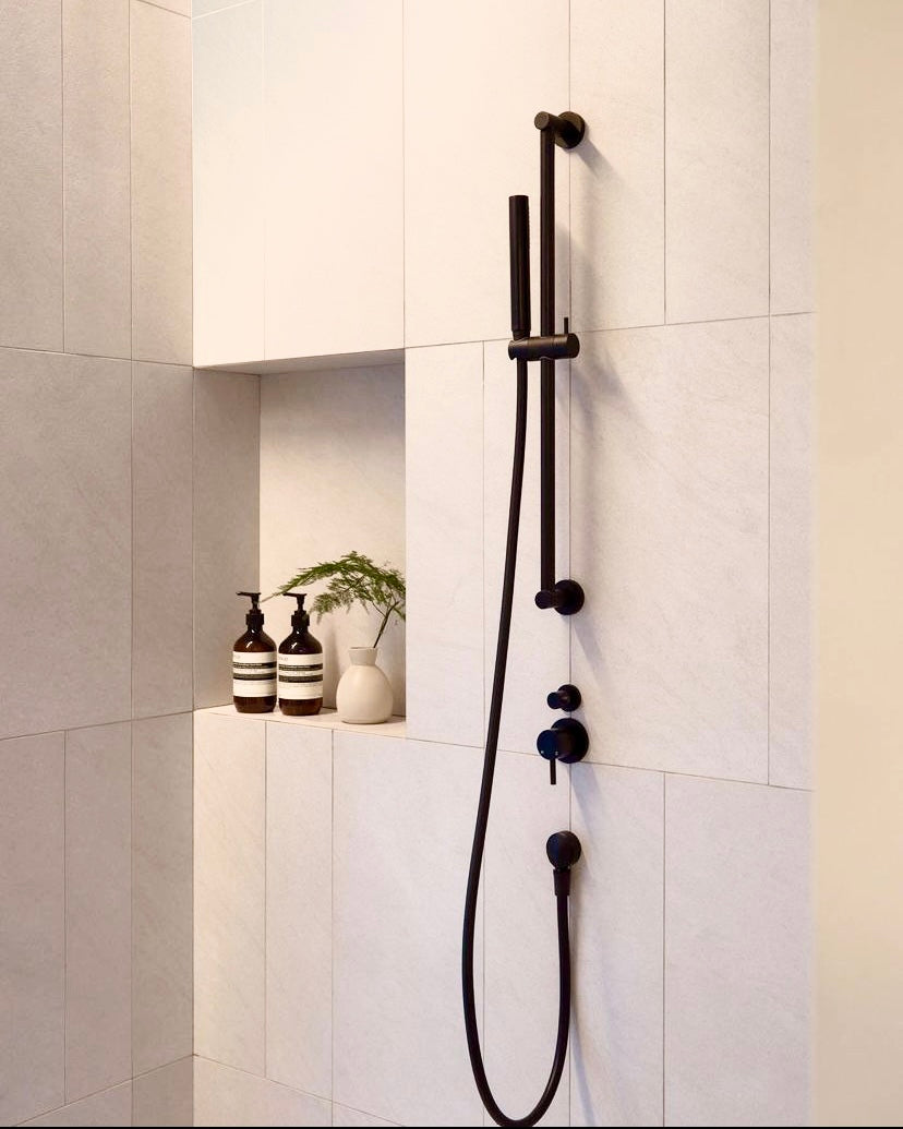 Meir Round Diverter Mixer Trim Kit Matte Black