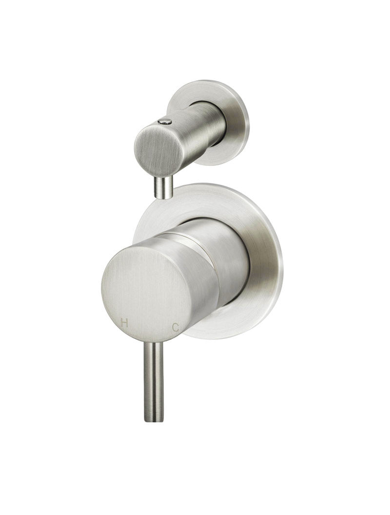 Meir Round Diverter Mixer Trim Kit PVD Brushed Nickel