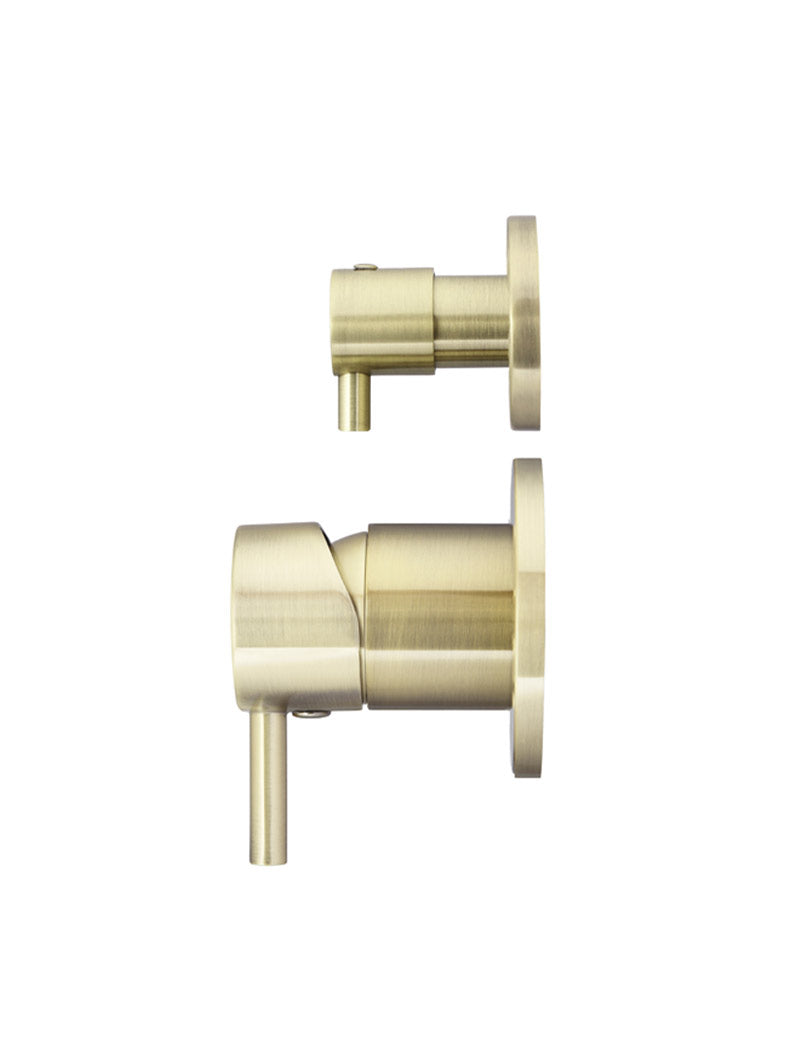 Meir Round Diverter Mixer Trim Kit PVD Tiger Bronze