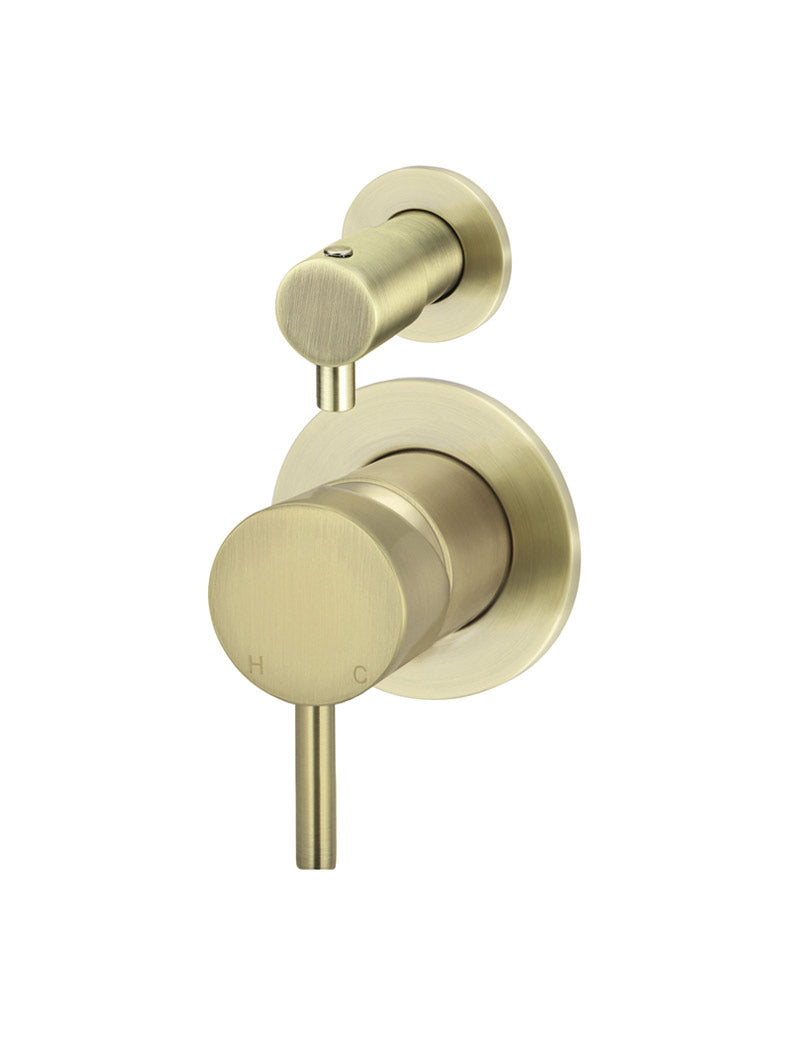 Meir Round Diverter Mixer Trim Kit PVD Tiger Bronze