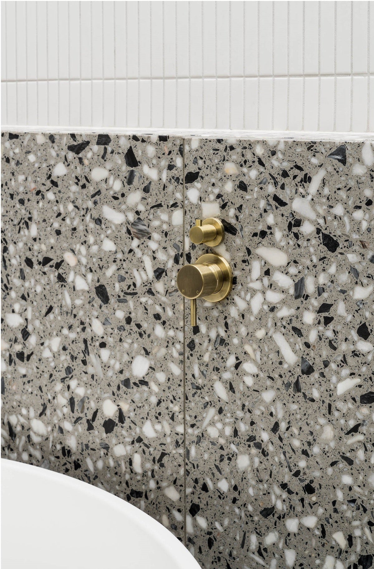 Meir Round Diverter Mixer Trim Kit PVD Tiger Bronze