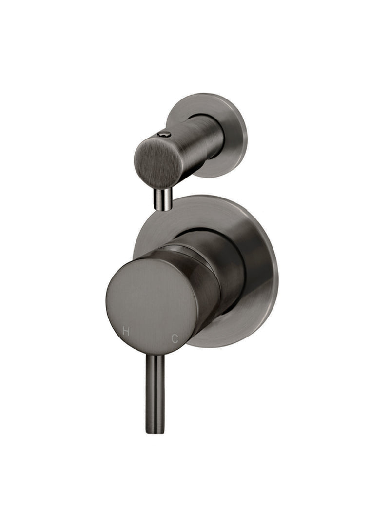 Meir Round Diverter Mixer Trim Kit Shadow Gunmetal