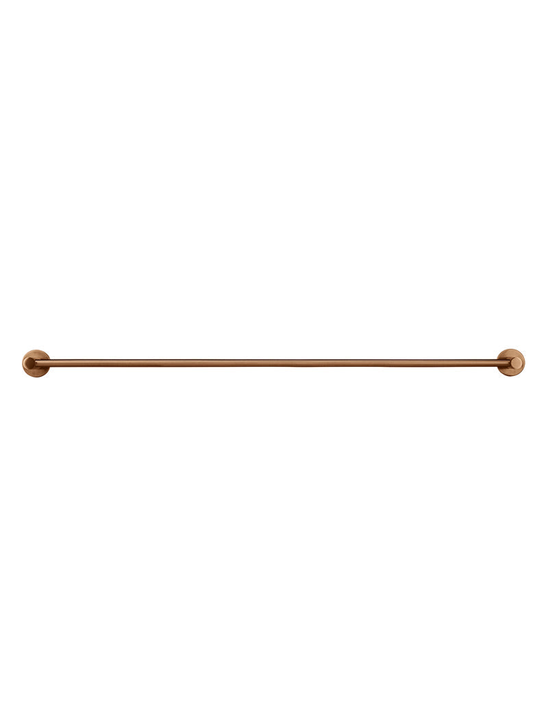Meir Round Double Towel Rail 900mm Lustre Bronze