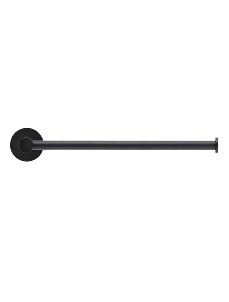Meir Round Guest Towel Rail Matte Black