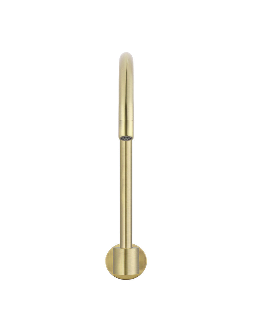 Meir Round High-Rise Swivel Wall Spout PVD Tiger Bronze