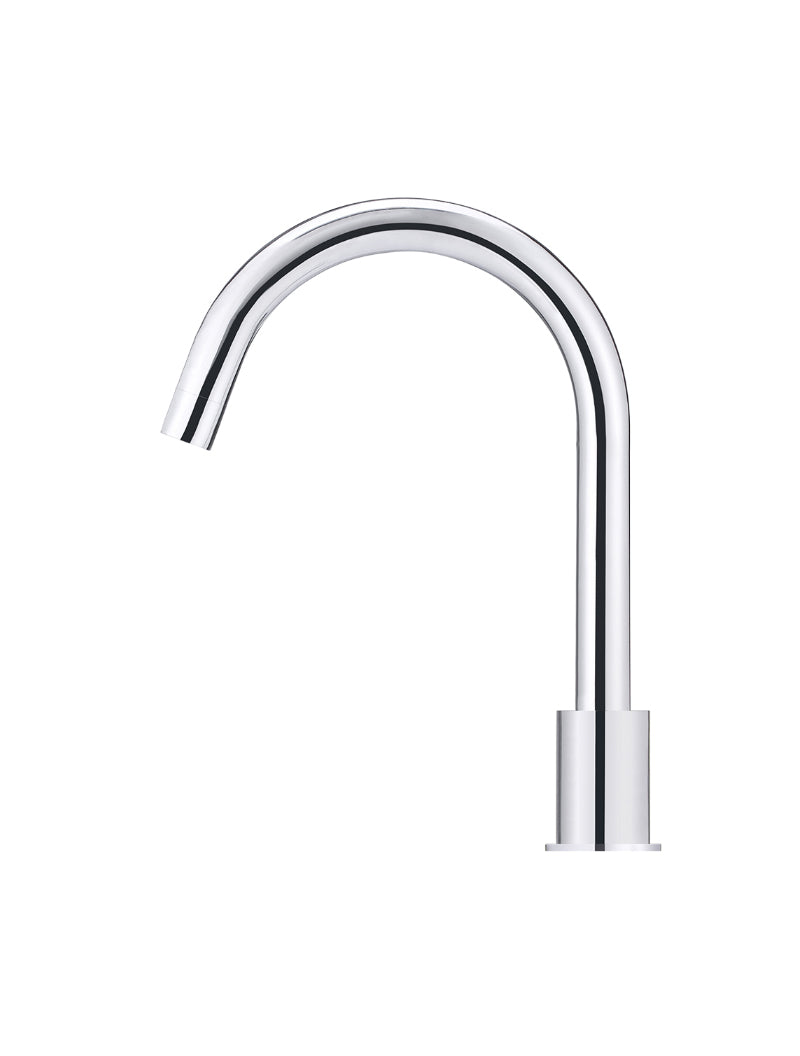 Meir Round Hob Mounted Swivel Spout Polished Chrome