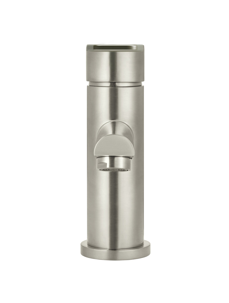 Meir Round Paddle Basin Mixer PVD Brushed Nickel