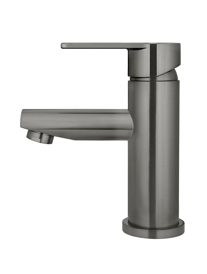Meir Round Paddle Basin Mixer Shadow Gunmetal