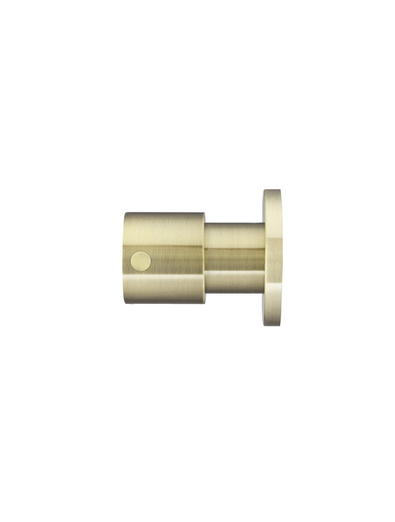 Meir Round Quarter Turn Wall Top Assemblies PVD Tiger Bronze