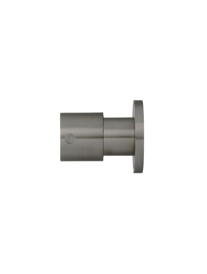 Meir Round Quarter Turn Wall Top Assemblies Shadow Gunmetal