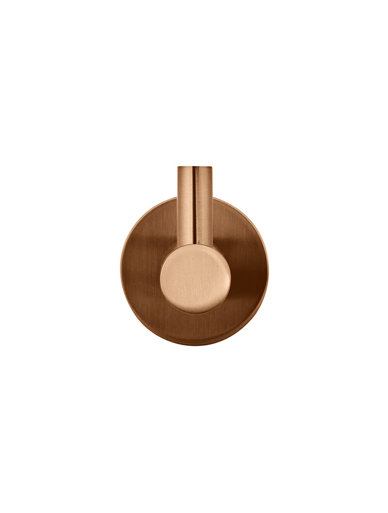 Meir Round Robe Hook Lustre Bronze
