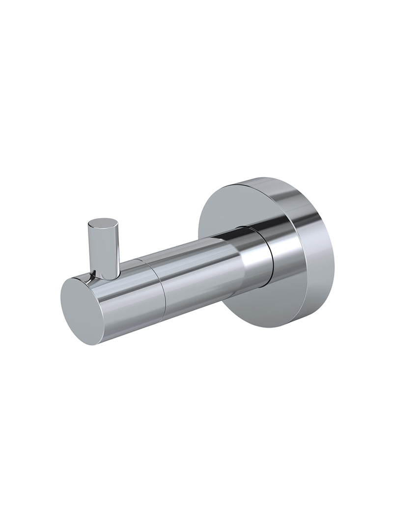 Meir Round Robe Hook Polished Chrome