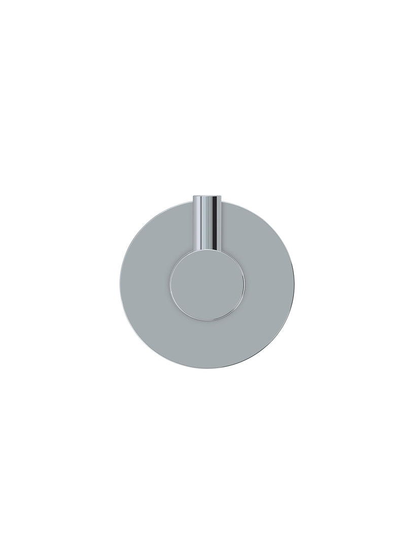 Meir Round Robe Hook Polished Chrome