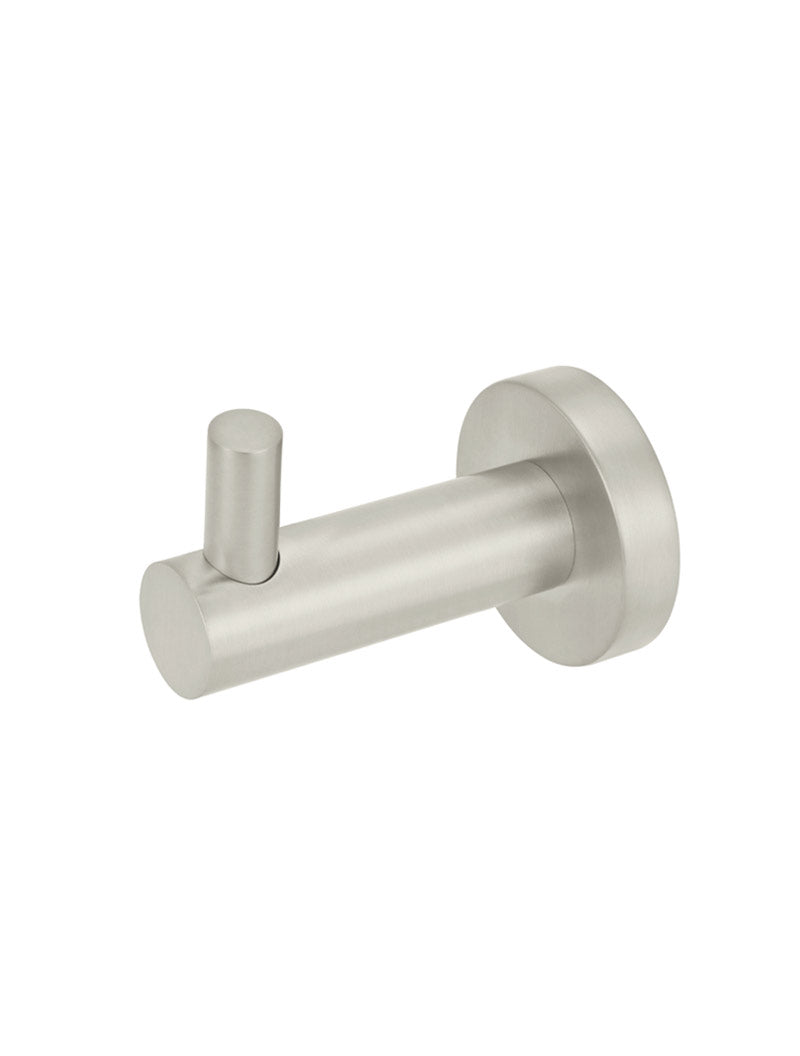 Meir Round Robe Hook PVD Brushed Nickel