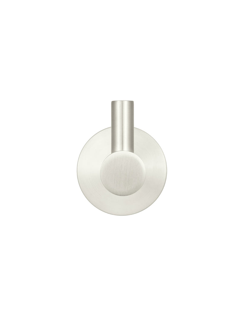 Meir Round Robe Hook PVD Brushed Nickel