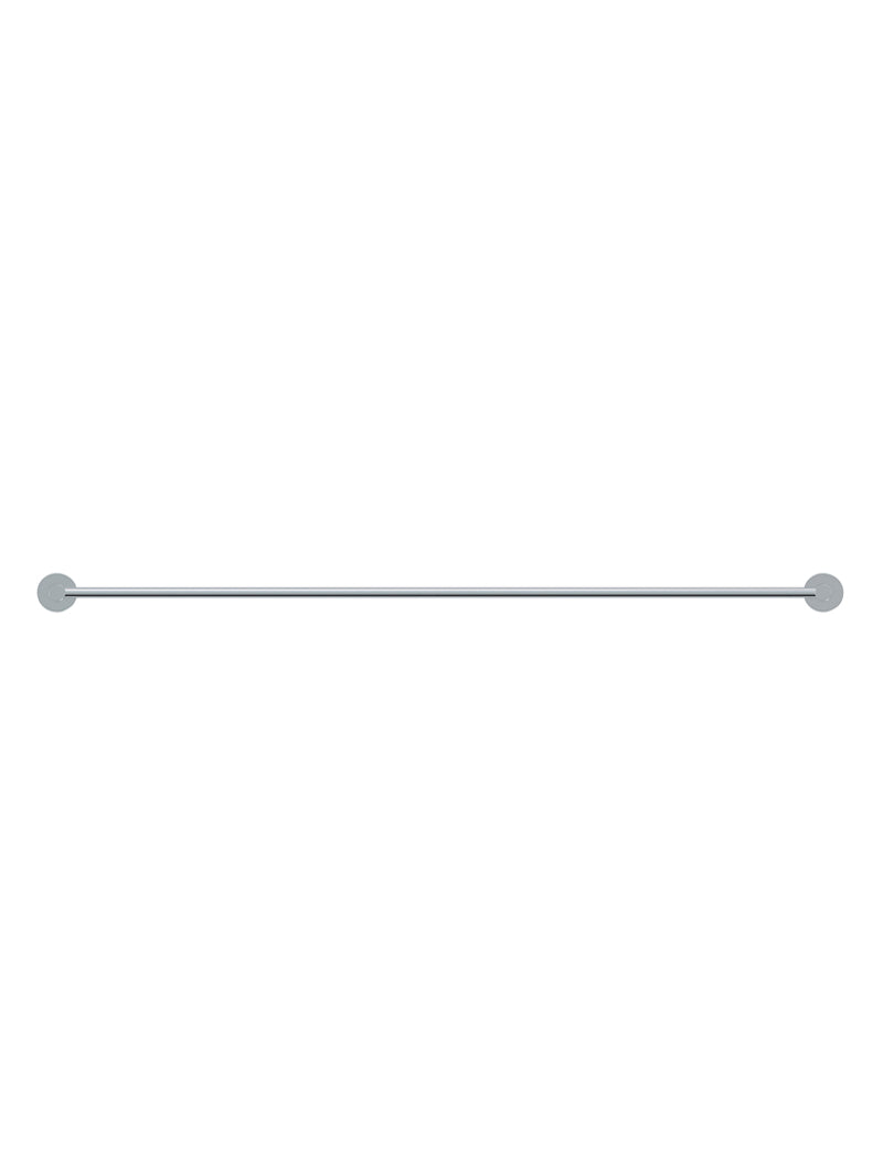 Meir Round Single Towel Rail Polished Chrome