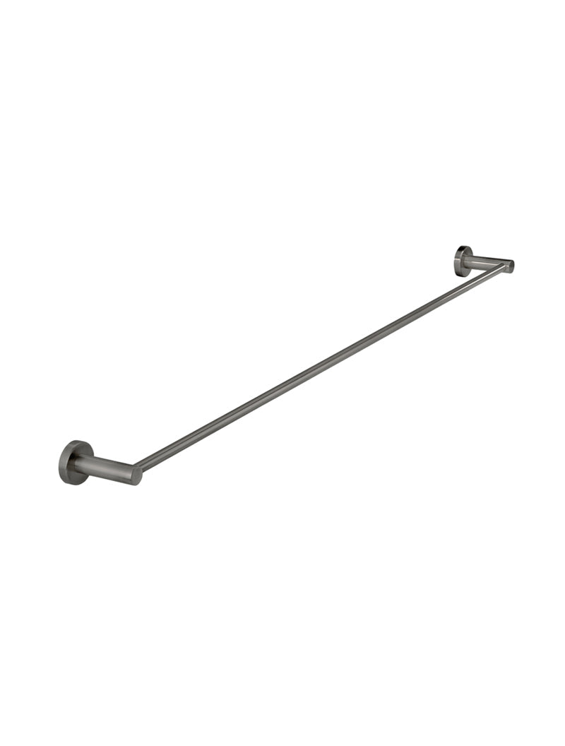Meir Round Single Towel Rail Shadow Gunmetal