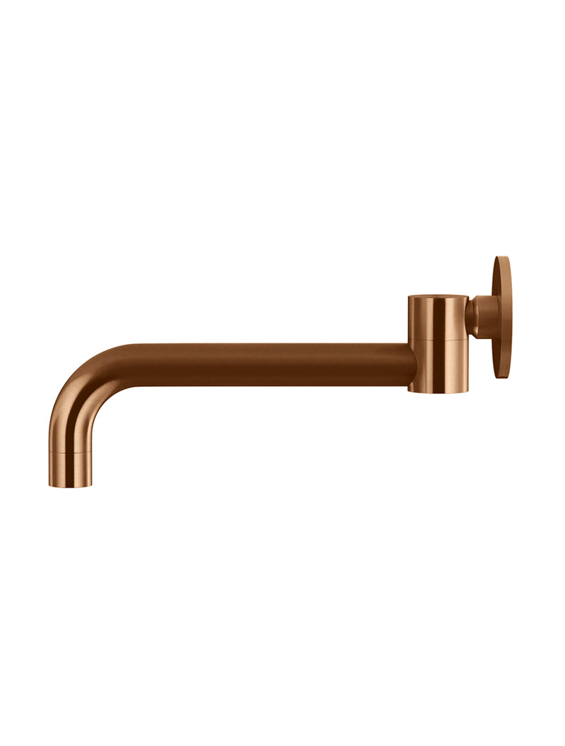 Meir Round Swivel Wall Spout Lustre Bronze