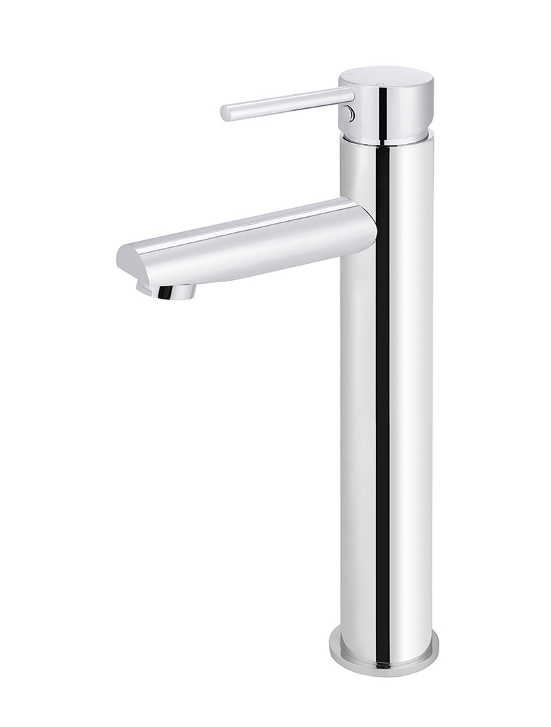Meir Round Tall Basin Mixer Polished Chrome