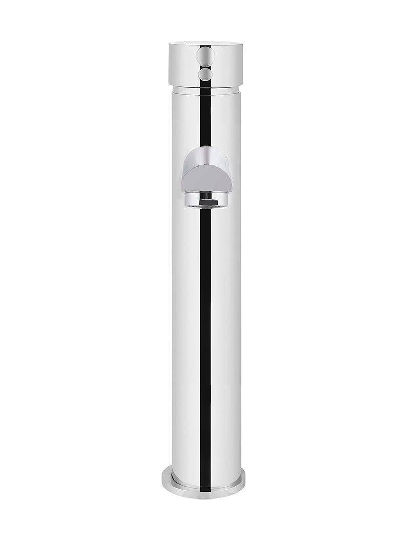 Meir Round Tall Basin Mixer Polished Chrome