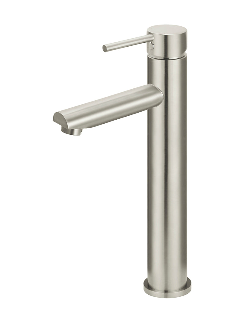 Meir Round Tall Basin Mixer PVD Brushed Nickel