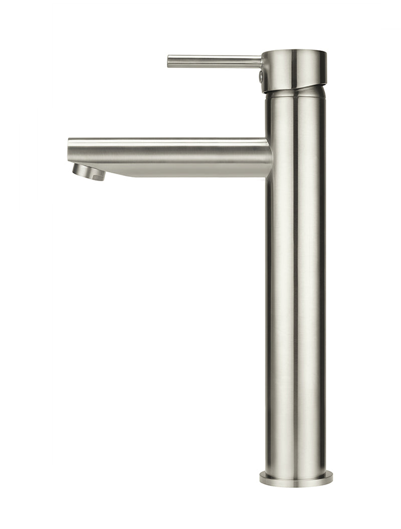 Meir Round Tall Basin Mixer PVD Brushed Nickel