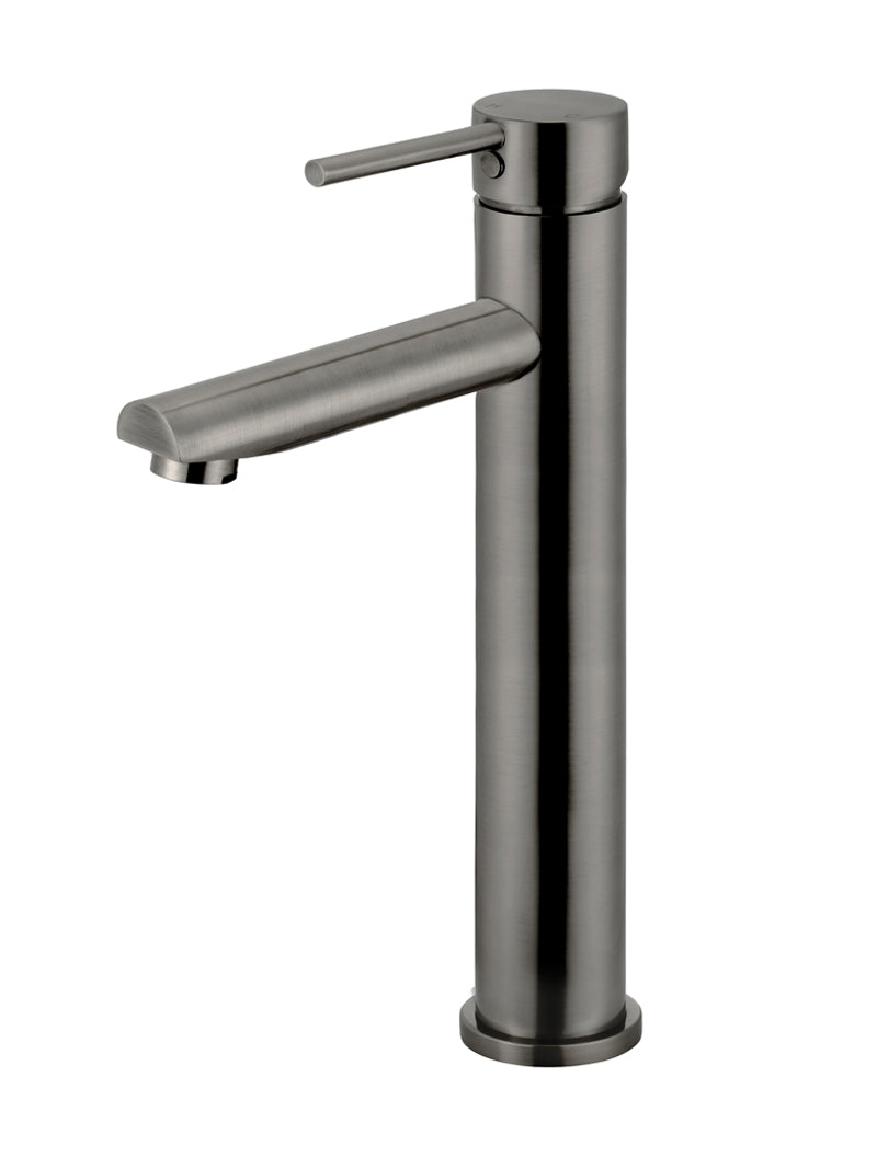 Meir Round Tall Basin Mixer Shadow Gunmetal