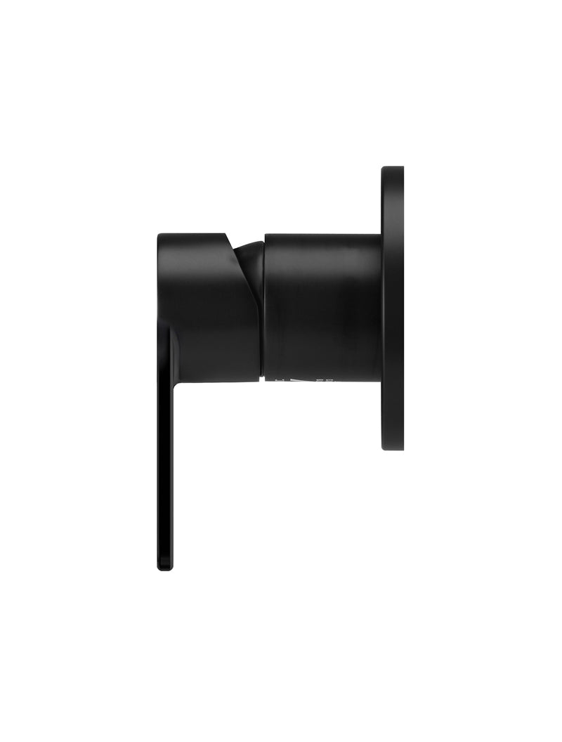 Meir Round Wall Mixer Paddle Handle Trim Kit Matte Black